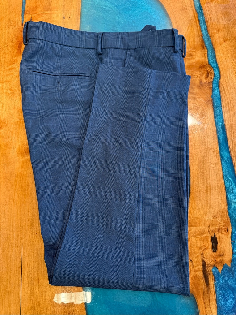 Nautica Men's Blue Windowpane Sport Coat - Picture 5 of 9